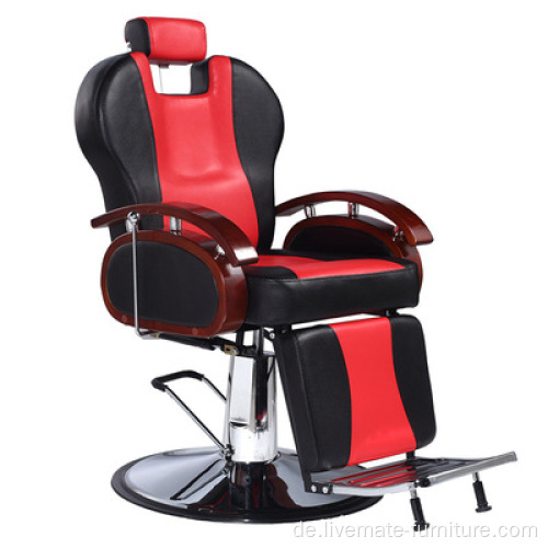 Black Herren Salon Equipment Schönheitssalon Friseurstühle